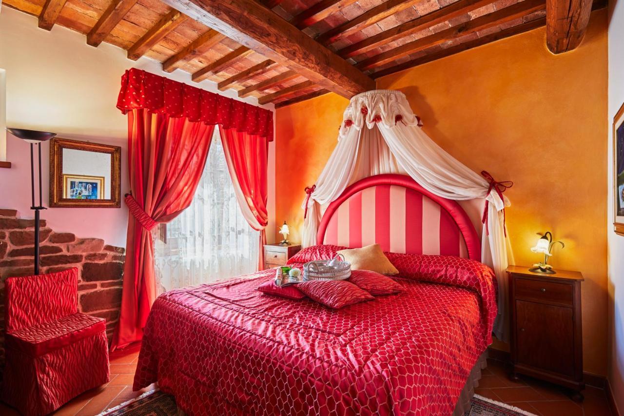 Podere La Casina Country Chic Apartment Rigomagno ภายนอก รูปภาพ