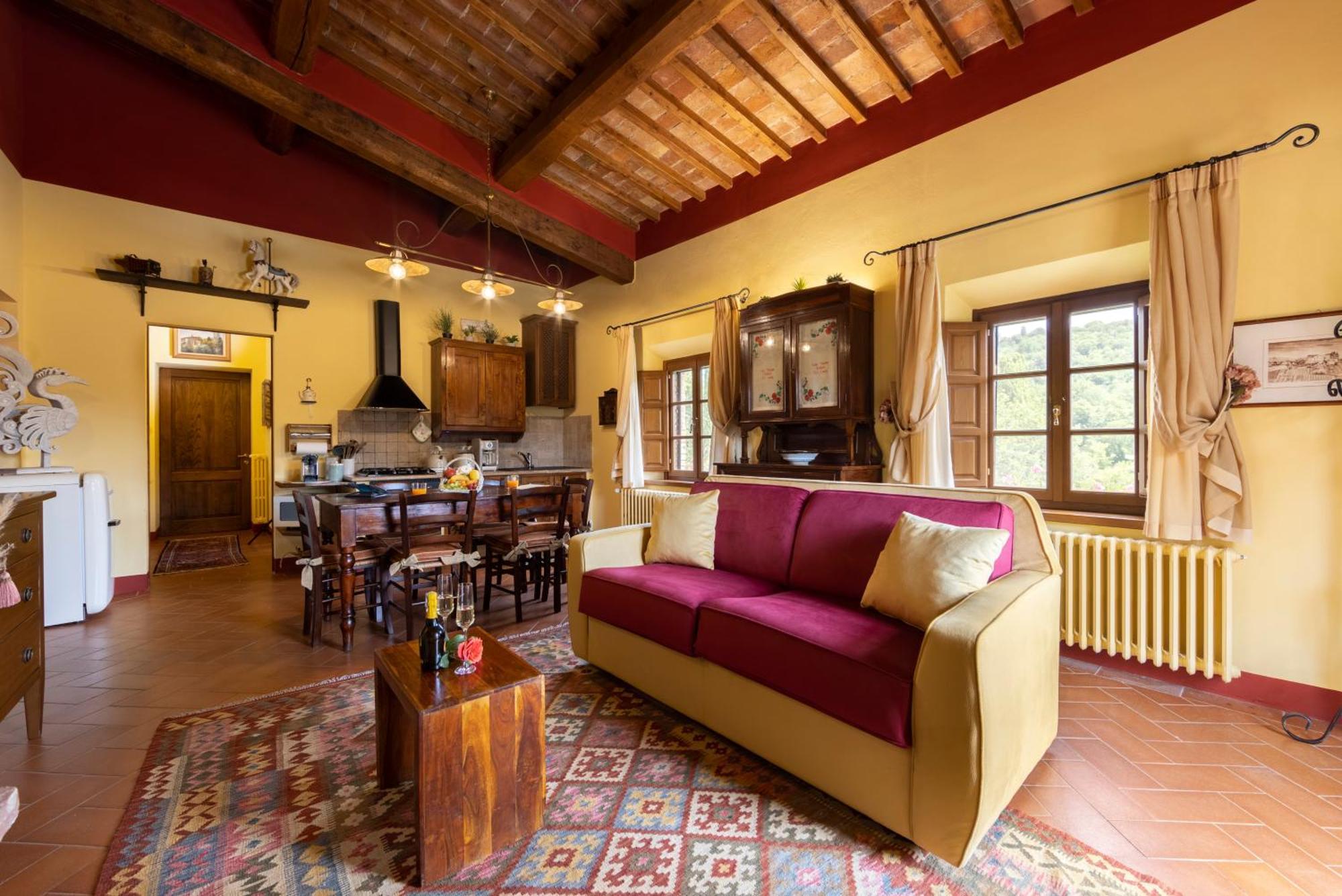 Podere La Casina Country Chic Rigomagno ภายนอก รูปภาพ