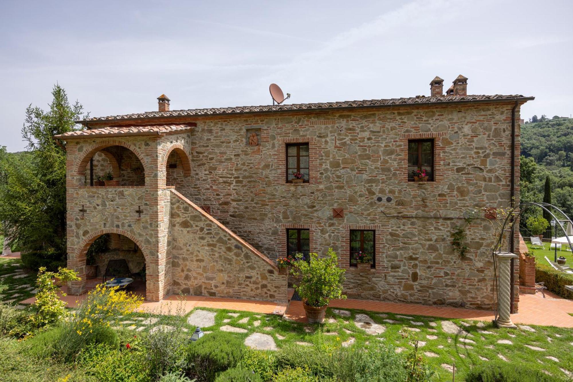 Podere La Casina Country Chic Rigomagno ภายนอก รูปภาพ