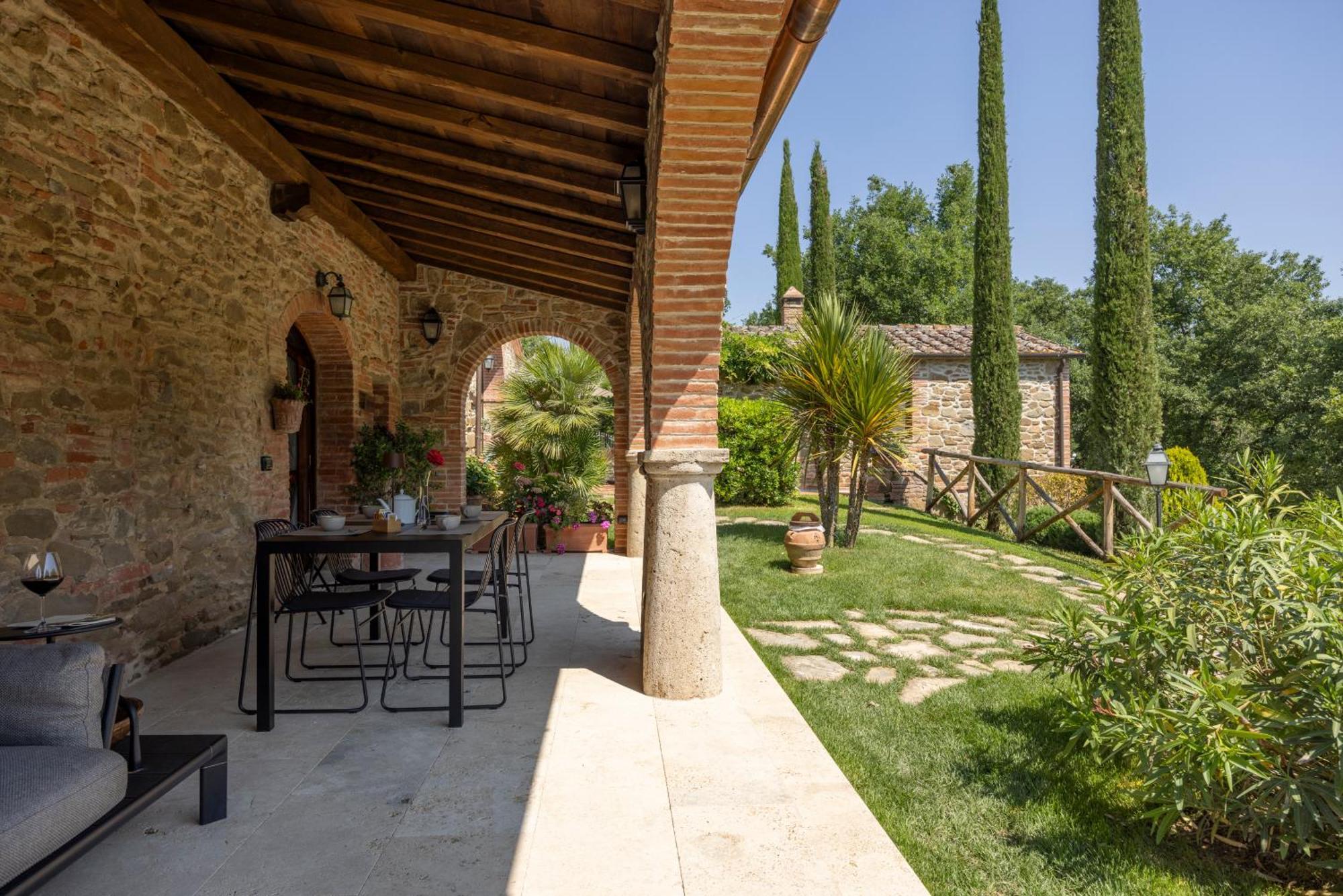 Podere La Casina Country Chic Rigomagno ภายนอก รูปภาพ