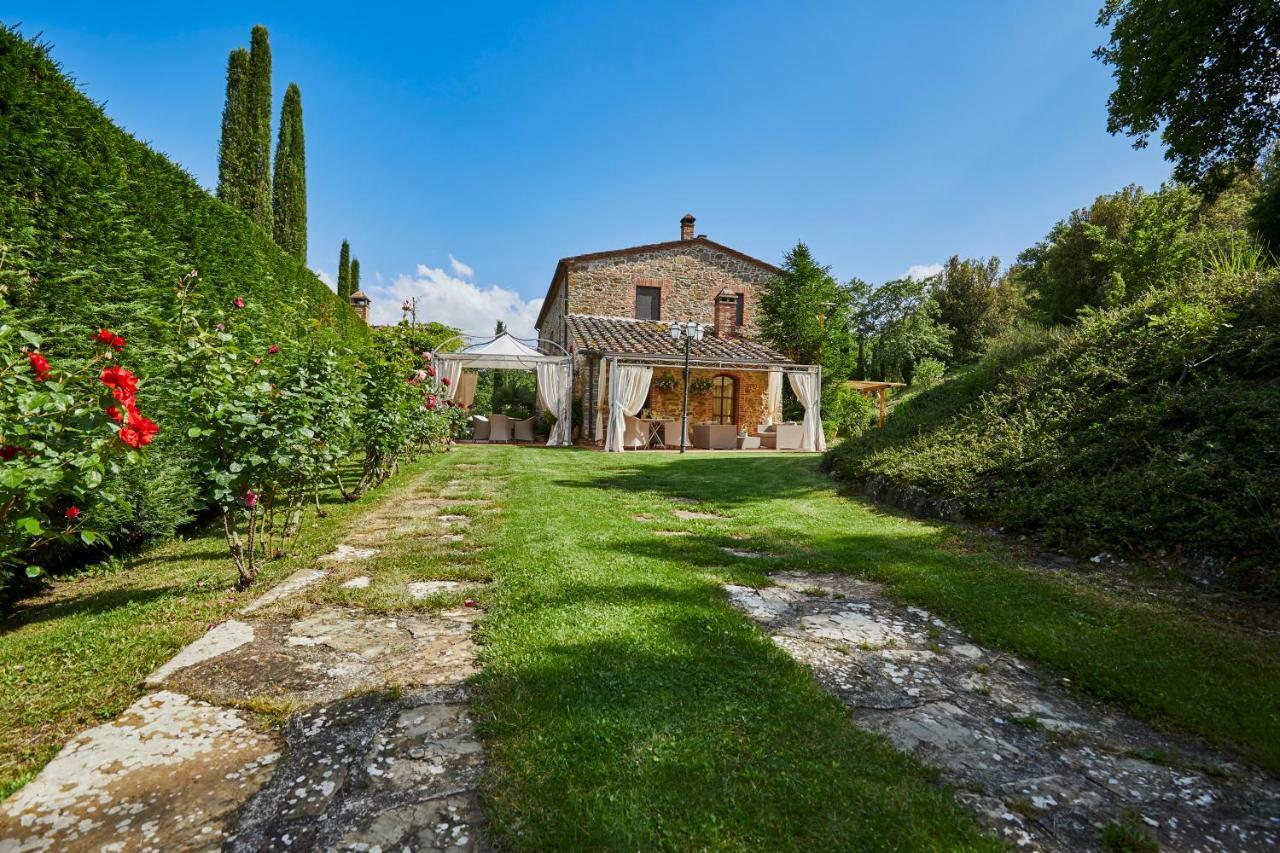 Podere La Casina Country Chic Apartment Rigomagno ภายนอก รูปภาพ